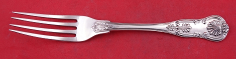Dinner Fork by H. Fres & CieKings pattern .950 silver  8 1/4
